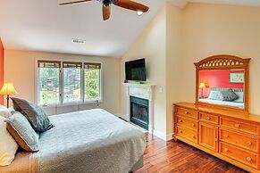 2-story Deck: Waterfront Lake Lure Home!