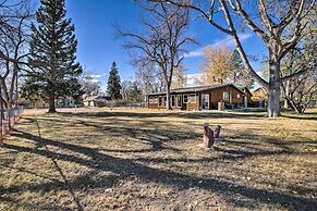 Cozy Choteau Home w/ Fire Pit, Grill, Yard!
