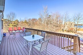 Near Hiking: Lakefront Albrightsville Home w/ Deck