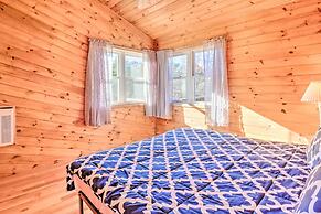 Near Hiking: Lakefront Albrightsville Home w/ Deck