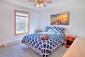 Near Hiking: Lakefront Albrightsville Home w/ Deck