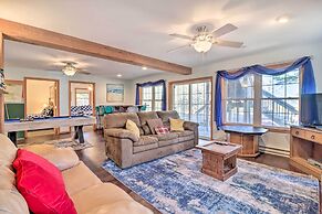 Near Hiking: Lakefront Albrightsville Home w/ Deck