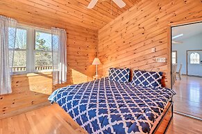 Near Hiking: Lakefront Albrightsville Home w/ Deck