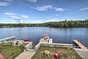 Waterside Haven on Milton Pond w/ Deck & Boat Dock