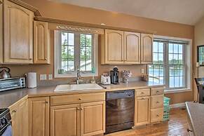 Waterside Haven on Milton Pond w/ Deck & Boat Dock
