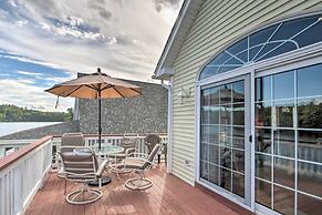 Waterside Haven on Milton Pond w/ Deck & Boat Dock