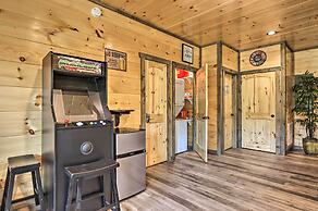 Modern Gatlinburg Cabin w/ Hot Tub, Game Room