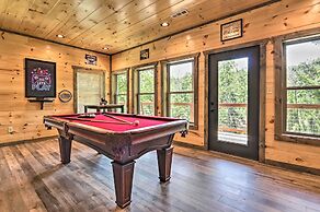 Hot Tub, Game Room, Decks: Cabin in Gatlinburg