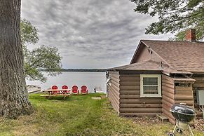 Lakefront Minocqua Cabin w/ Dock & Fire Pit!