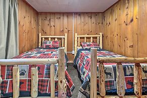 Lakefront Minocqua Cabin w/ Dock & Fire Pit!