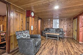 Lakefront Minocqua Cabin w/ Dock & Fire Pit!