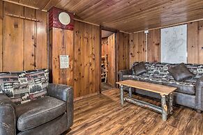Lakefront Minocqua Cabin w/ Dock & Fire Pit!