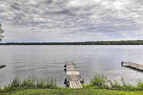 Lakefront Minocqua Cabin w/ Dock & Fire Pit!