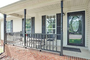 Above-ground Pool & Backyard at Murfreesboro Home!