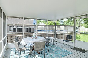 Above-ground Pool & Backyard at Murfreesboro Home!