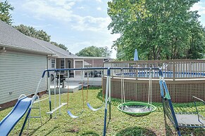 Above-ground Pool & Backyard at Murfreesboro Home!