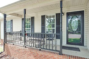 Above-ground Pool & Backyard at Murfreesboro Home!