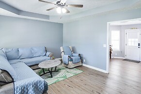 Above-ground Pool & Backyard at Murfreesboro Home!