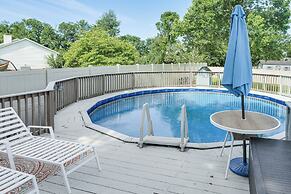 Above-ground Pool & Backyard at Murfreesboro Home!