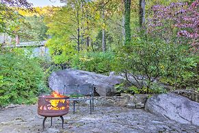 Mtn Views + Fire Pit: Serene Chimney Rock Abode