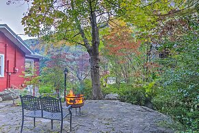 Mtn Views + Fire Pit: Serene Chimney Rock Abode