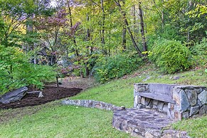 Mtn Views + Fire Pit: Serene Chimney Rock Abode