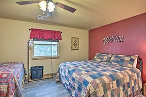 Kingston Home w/ Pickleball: Steps to Lake Texoma!