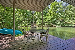 Lakefront Getaway w/ Private Dock & Kayaks!