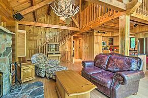 Deluxe Family Cabin With Game Room and Fire Pit!