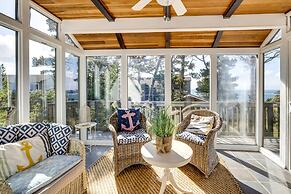 Coastal Tillamook Vacation Rental: Ocean Views!