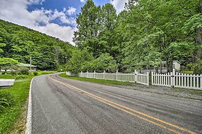 Tranquil Creekfront Bryson City Home w/ Grill!