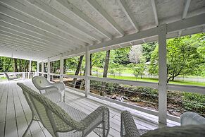 Tranquil Creekfront Bryson City Home w/ Grill!
