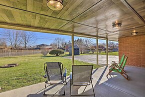 Dayton Home w/ Patio & Fire Pit ~ 6 Mi Dtwn!
