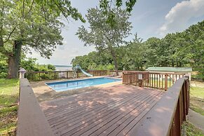 Shared Boat Dock: Lakefront Grove Getaway!