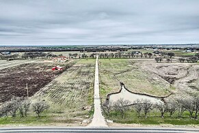 Secluded Krum Home w/ Patio & Gas Grill!