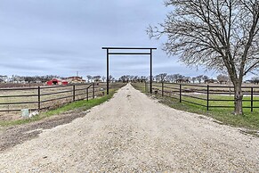 Secluded Krum Home w/ Patio & Gas Grill!