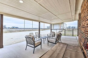 Secluded Krum Home w/ Patio & Gas Grill!