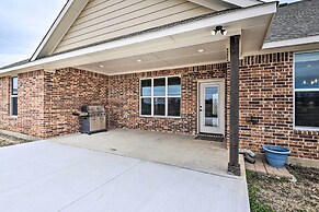 Secluded Krum Home w/ Patio & Gas Grill!