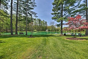 'the Red Pine Cabin' w/ Private Pond & Dock!