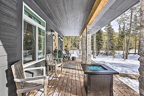 1 Mi to St Marys Glacier Trail: Modern Mtn Cabin!