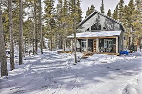 1 Mi to St Marys Glacier Trail: Modern Mtn Cabin!