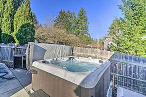 Puget Sound Cabin With Hot Tub and Water Views!