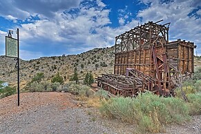 Charming Pioche Apartment on Main St: Near Hiking!