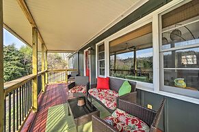 Scenic Blue Ridge Getaway w/ Riverfront Deck!