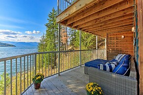 Lake Pend Oreille Home w/ Dock & Paddle Boards