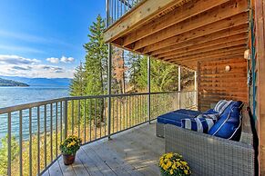 Lake Pend Oreille Home w/ Dock & Paddle Boards