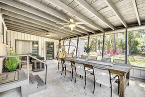 Charming Canalfront Retreat w/ Double Boat Slip!