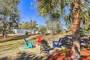 Atlantic Beach Home w/ Decks & Fire Pit