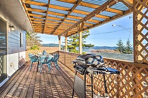 Fire Pit & Bay Views: North Bend Home!