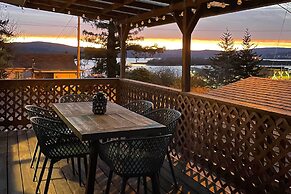 Fire Pit & Bay Views: North Bend Home!